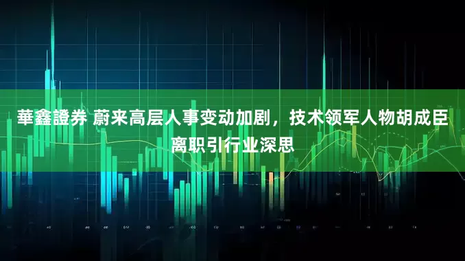 華鑫證券 蔚来高层人事变动加剧，技术领军人物胡成臣离职引行业深思