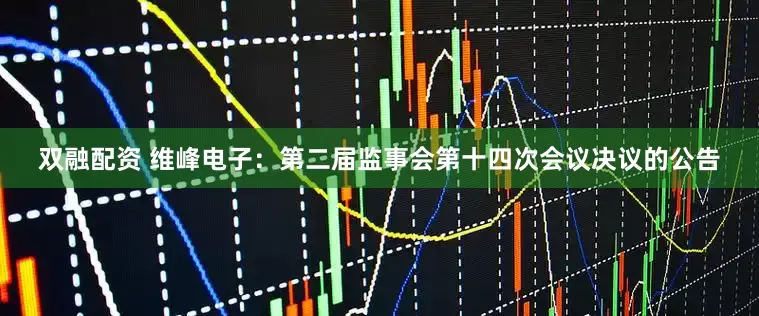 双融配资 维峰电子：第二届监事会第十四次会议决议的公告