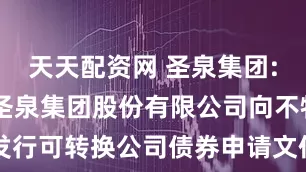 天天配资网 圣泉集团: 关于济南圣泉集团股份有限公司向不特定对象发行可转换公司债券申请文件的审核问询函之回复（豁免版）